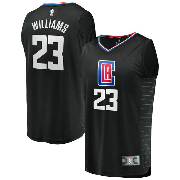 Maillot nba Los Angeles Clippers Statement Edition Homme Lou Williams 23 Noir
